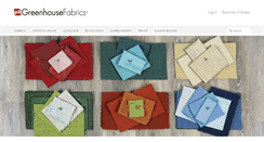 Desktop Screenshot of greenhousefabrics.com